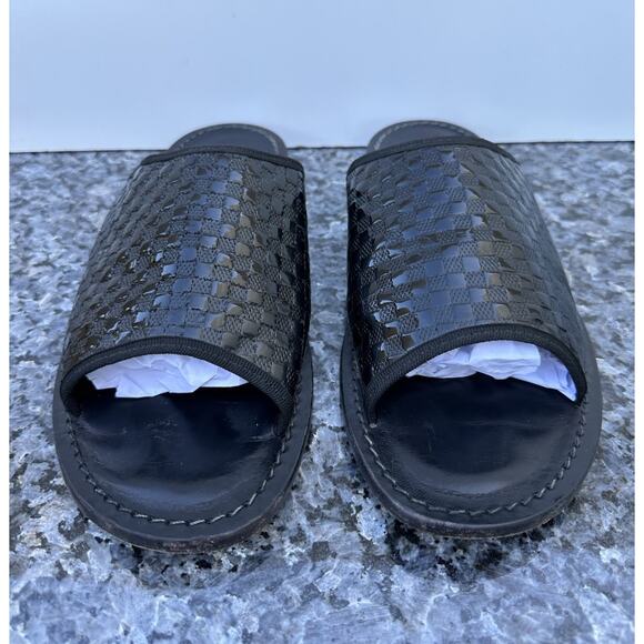 ReFerdinando Sandals Men Genuine Leather Shoes Italy Size 44 main image 9